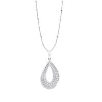 Collier Lotus Femme Glam Collection in Argent Zirconia LP3842-1/1 - LP3842-1/1